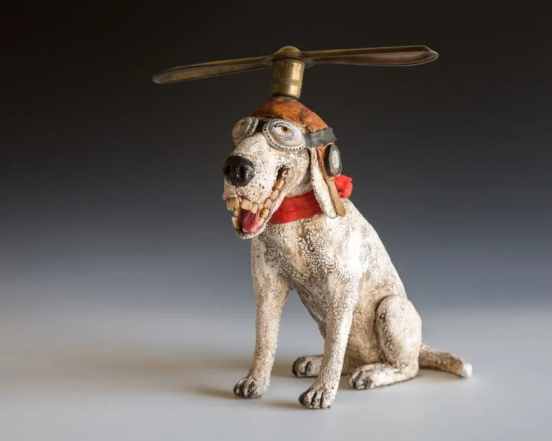 From the studio 052 — ceramic and mixed-media sculpture by Steve Jones