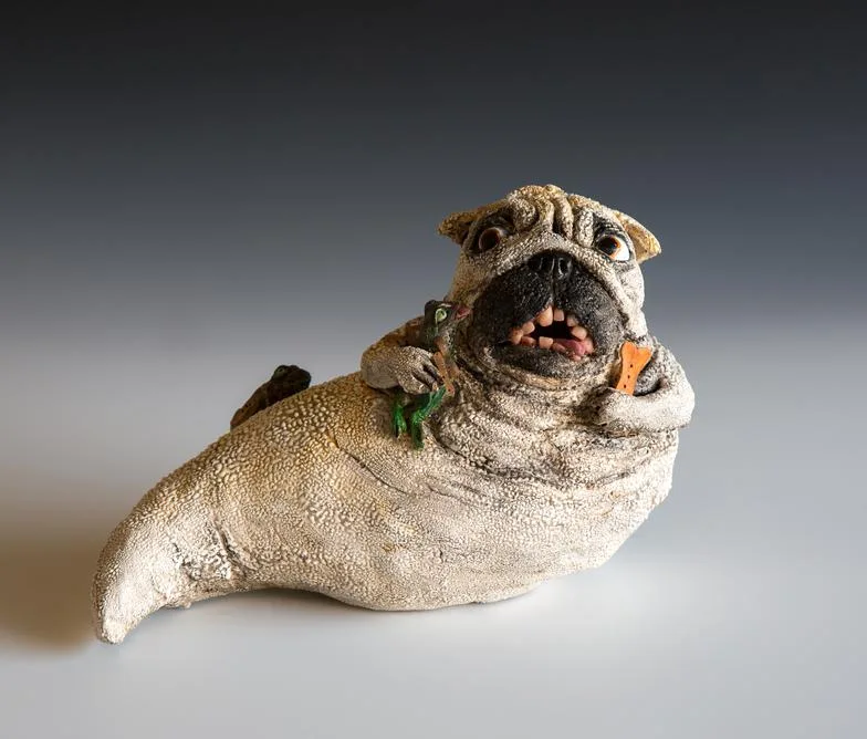 From the studio 073 — ceramic and mixed-media sculpture by Steve Jones