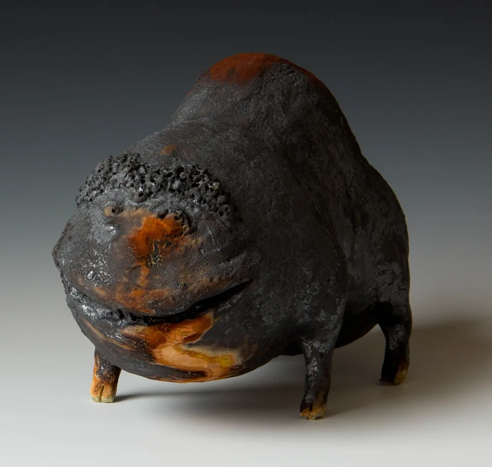 Boli — ceramic and mixed-media sculpture by Steve Jones