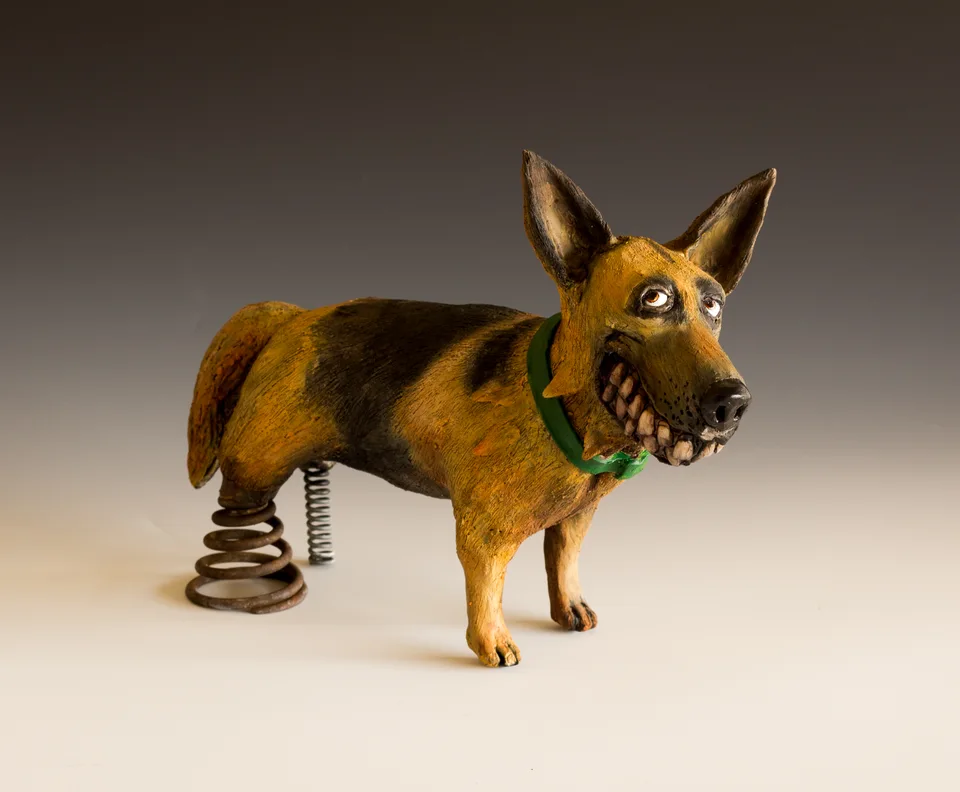 From the studio 092 — ceramic and mixed-media sculpture by Steve Jones