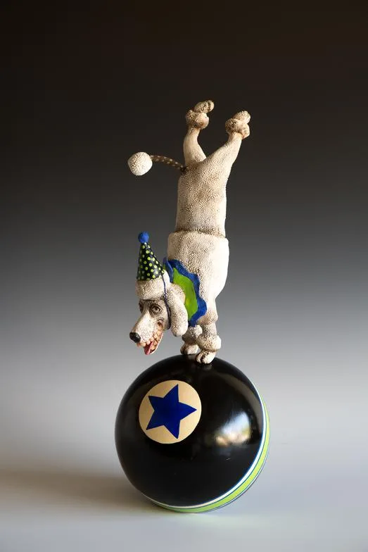 From the studio 046 — ceramic and mixed-media sculpture by Steve Jones