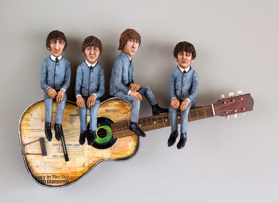From the studio 008 — ceramic and mixed-media sculpture by Steve Jones