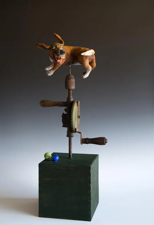 From the studio 047 — ceramic and mixed-media sculpture by Steve Jones