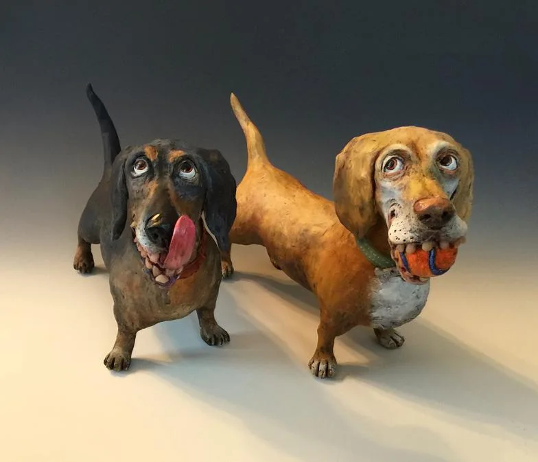 From the studio 298 — ceramic and mixed-media sculpture by Steve Jones