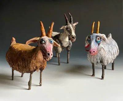 From the studio 029 — ceramic and mixed-media sculpture by Steve Jones