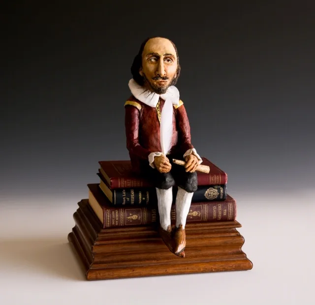 William — ceramic and mixed-media sculpture by Steve Jones