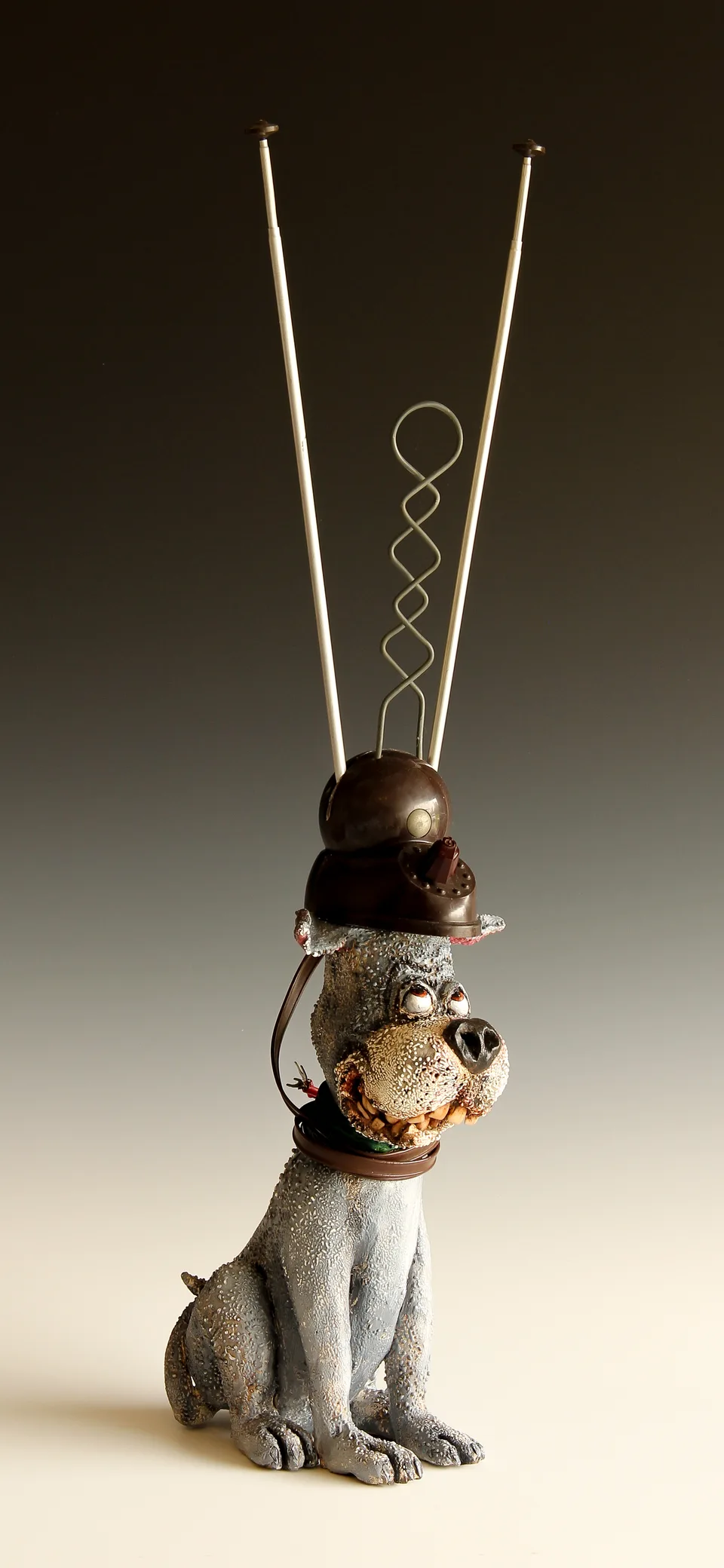 Astro — ceramic and mixed-media sculpture by Steve Jones