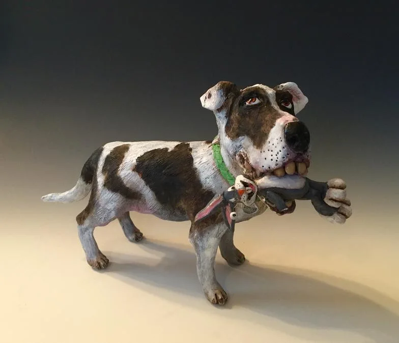 From the studio 301 — ceramic and mixed-media sculpture by Steve Jones