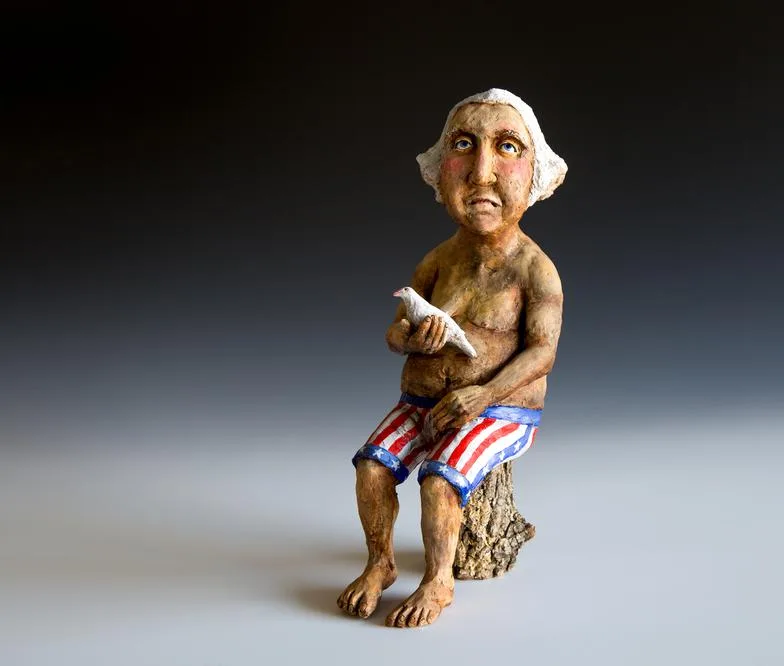 From the studio 050 — ceramic and mixed-media sculpture by Steve Jones