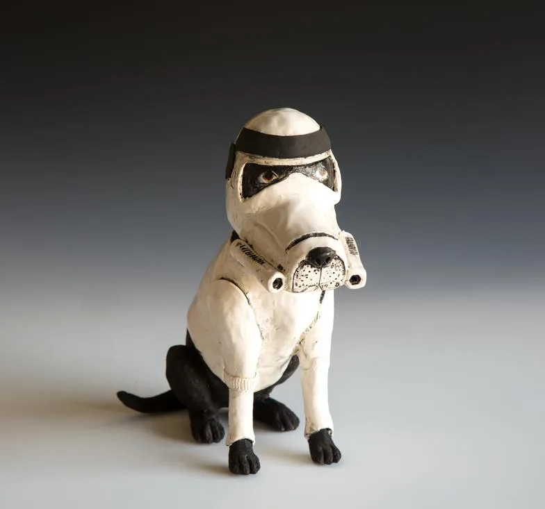 From the studio 074 — ceramic and mixed-media sculpture by Steve Jones