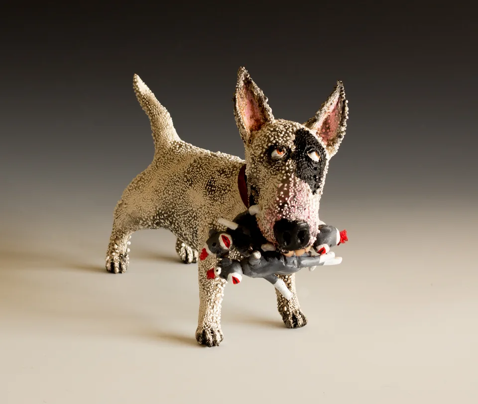 From the studio 093 — ceramic and mixed-media sculpture by Steve Jones