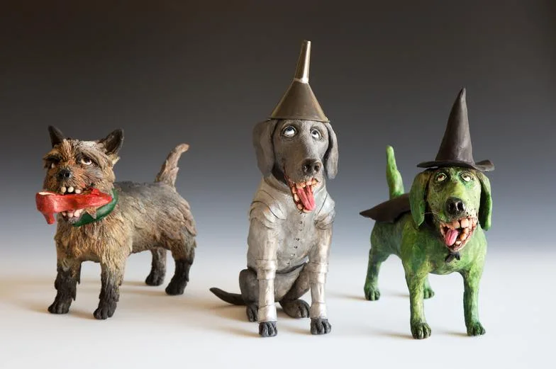 From the studio 057 — ceramic and mixed-media sculpture by Steve Jones