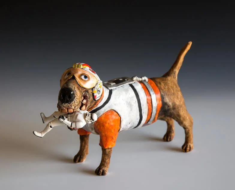From the studio 077 — ceramic and mixed-media sculpture by Steve Jones
