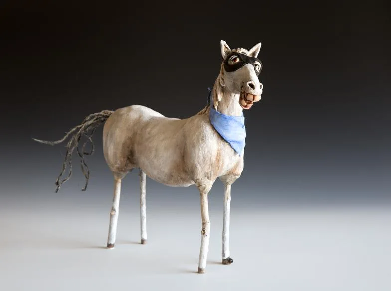 From the studio 054 — ceramic and mixed-media sculpture by Steve Jones