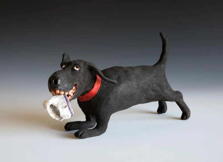 From the studio 059 — ceramic and mixed-media sculpture by Steve Jones