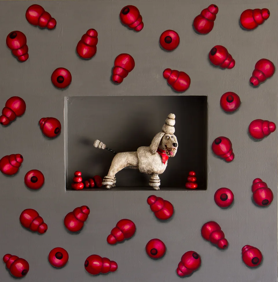 From the studio 098 — ceramic and mixed-media sculpture by Steve Jones