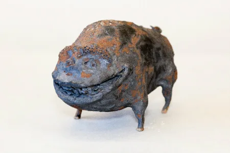 Boli — ceramic and mixed-media sculpture by Steve Jones