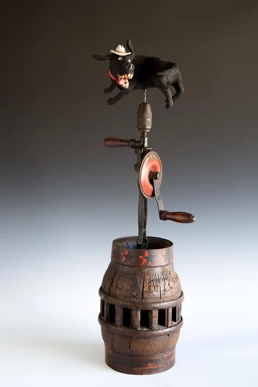 From the studio 048 — ceramic and mixed-media sculpture by Steve Jones