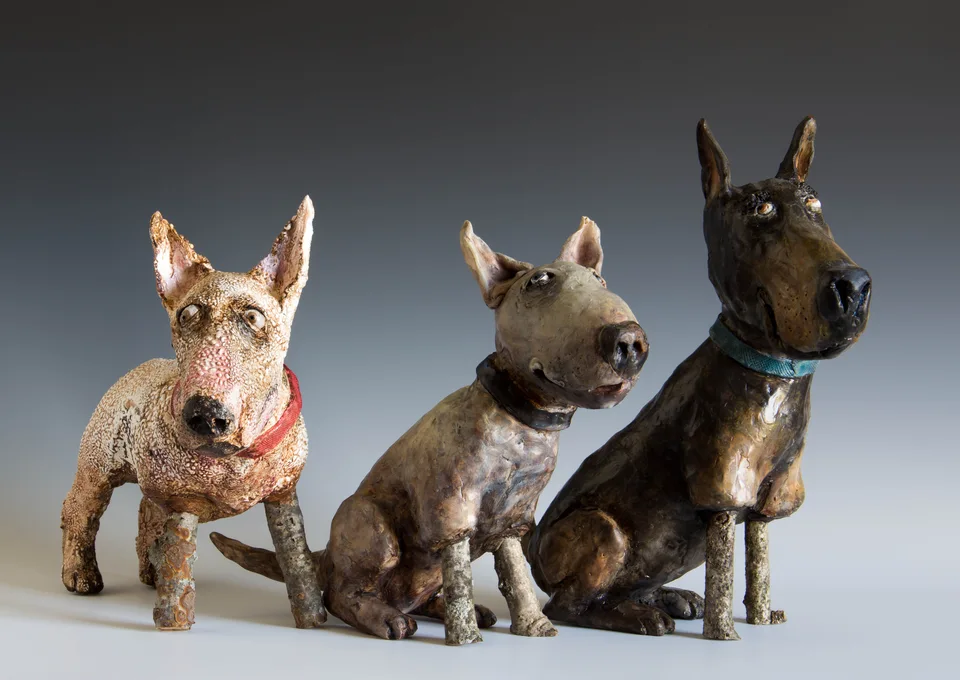 From the studio 290 — ceramic and mixed-media sculpture by Steve Jones