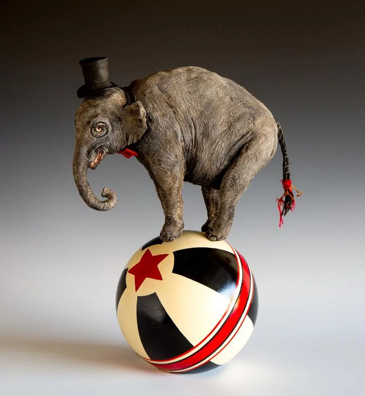 From the studio 045 — ceramic and mixed-media sculpture by Steve Jones