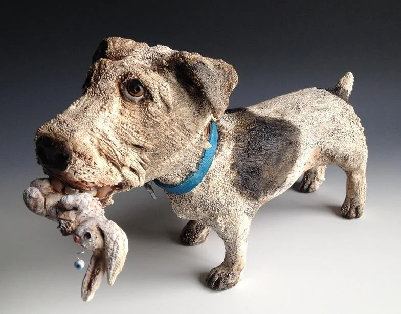 From the studio 299 — ceramic and mixed-media sculpture by Steve Jones
